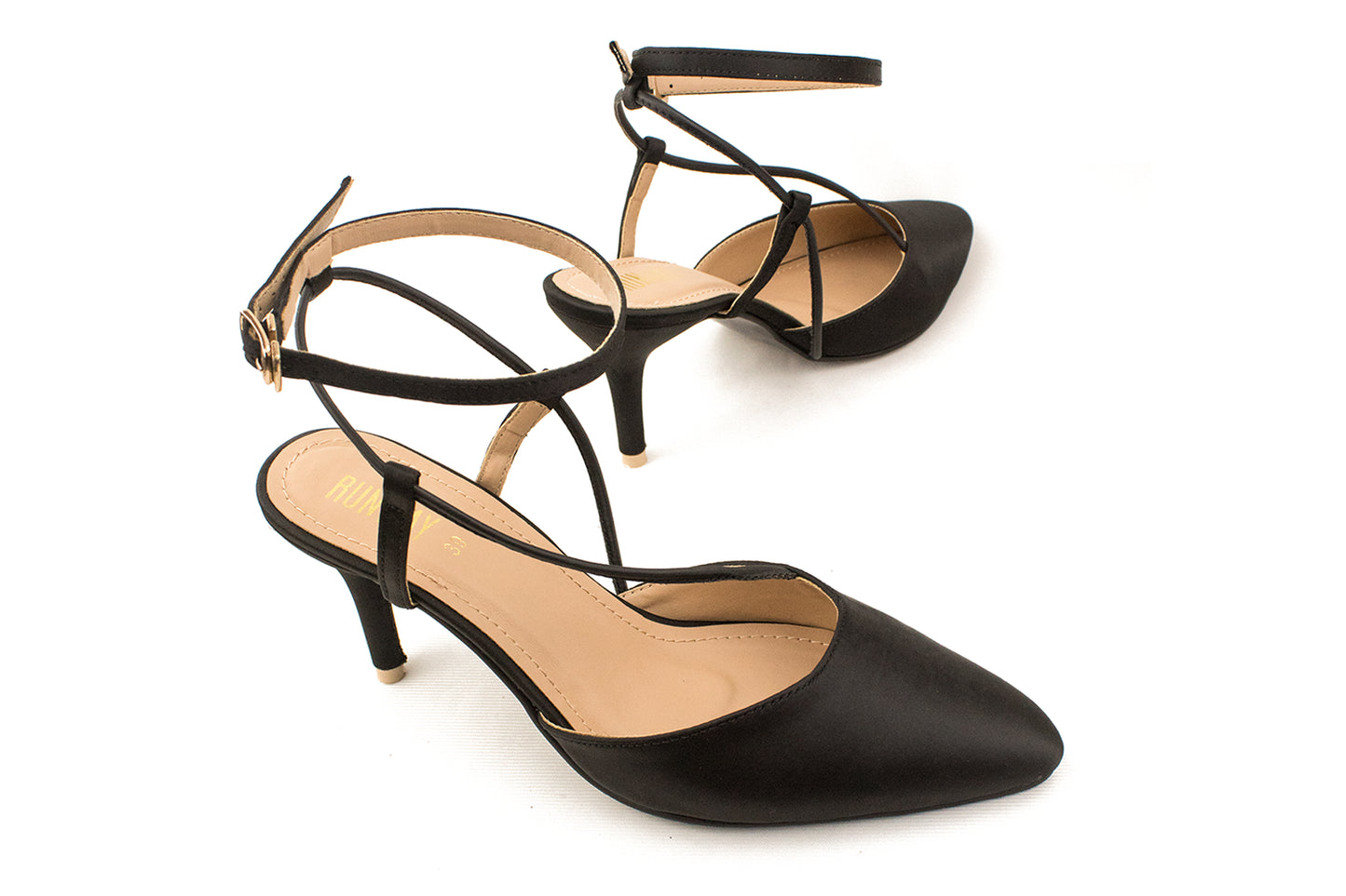 Classic Black Pointed Pumps