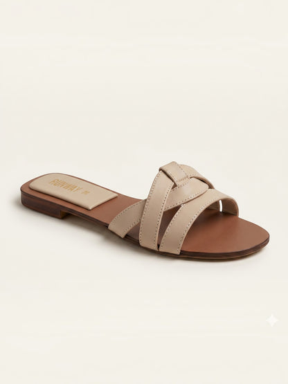 Classic Beige Flats