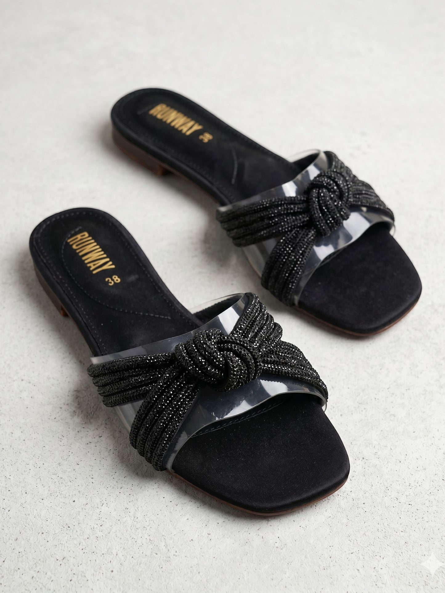 Knotted Black Slides