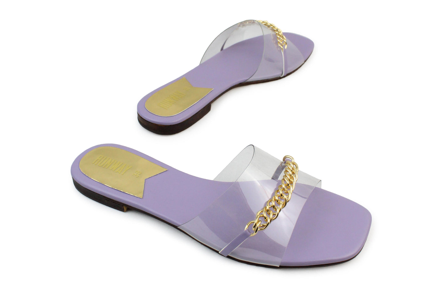 Chained PVC Mint Flats
