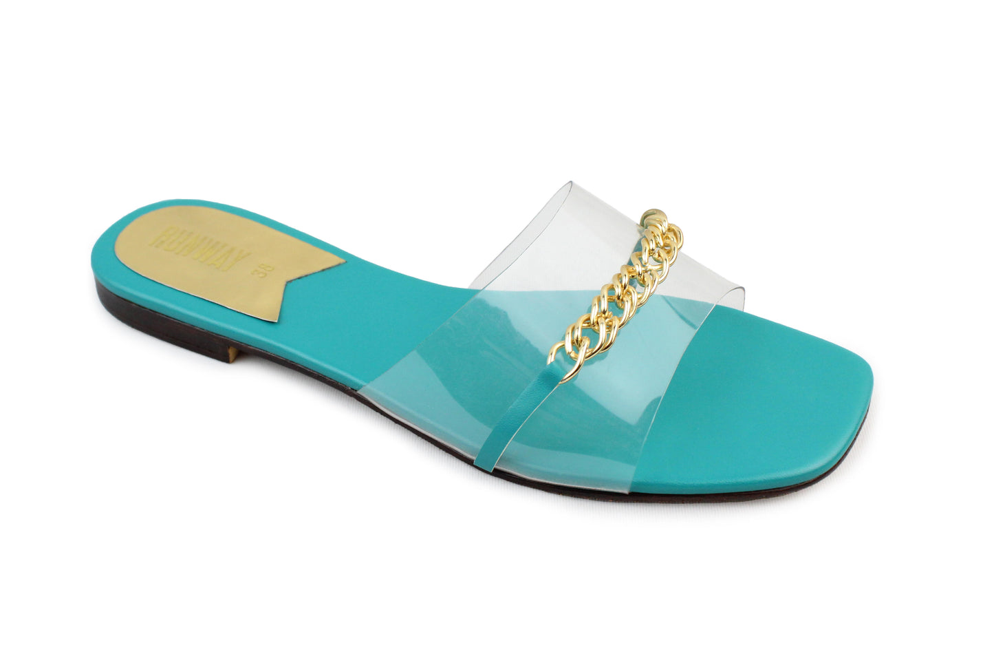 Chained PVC Mint Flats
