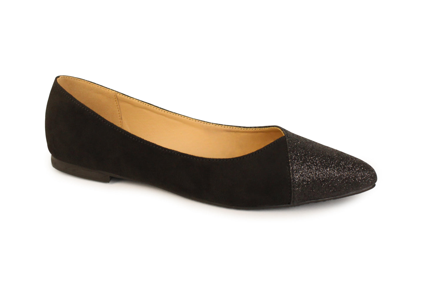 Glitzy Black Pumps