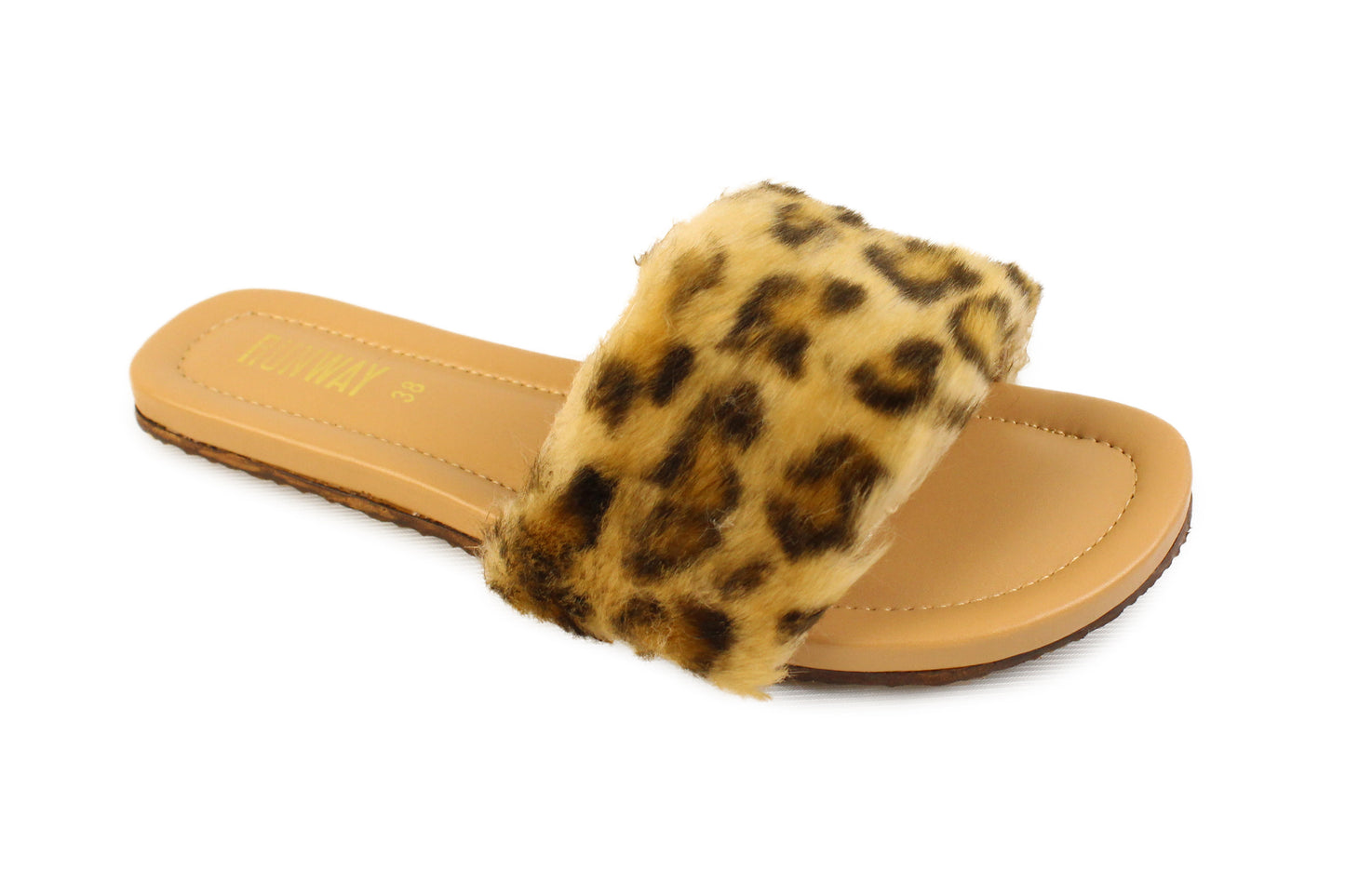 Furry Cheetah Flats