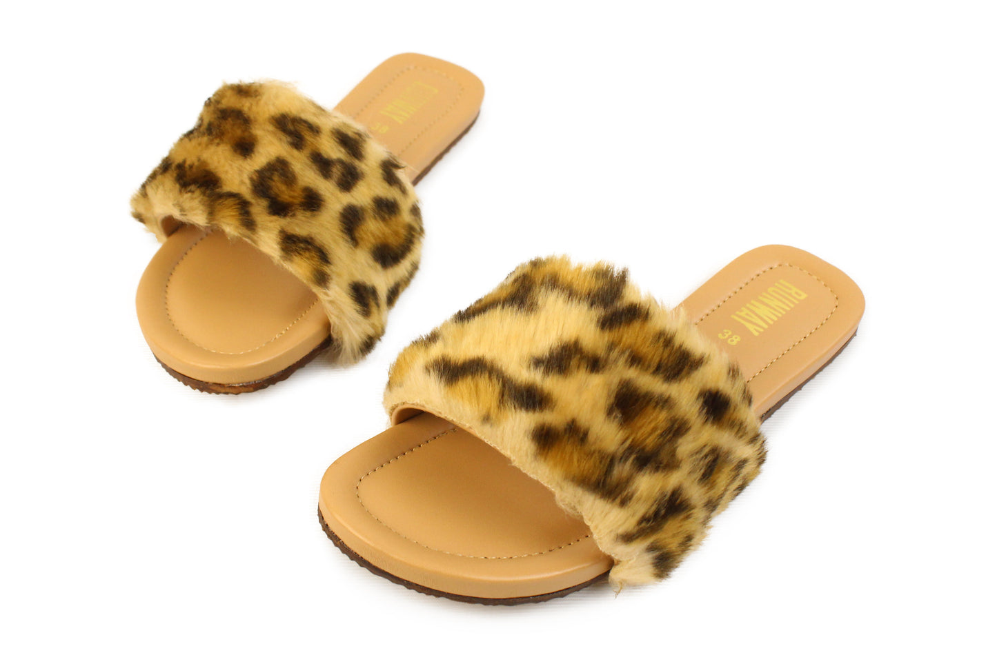 Furry Cheetah Flats