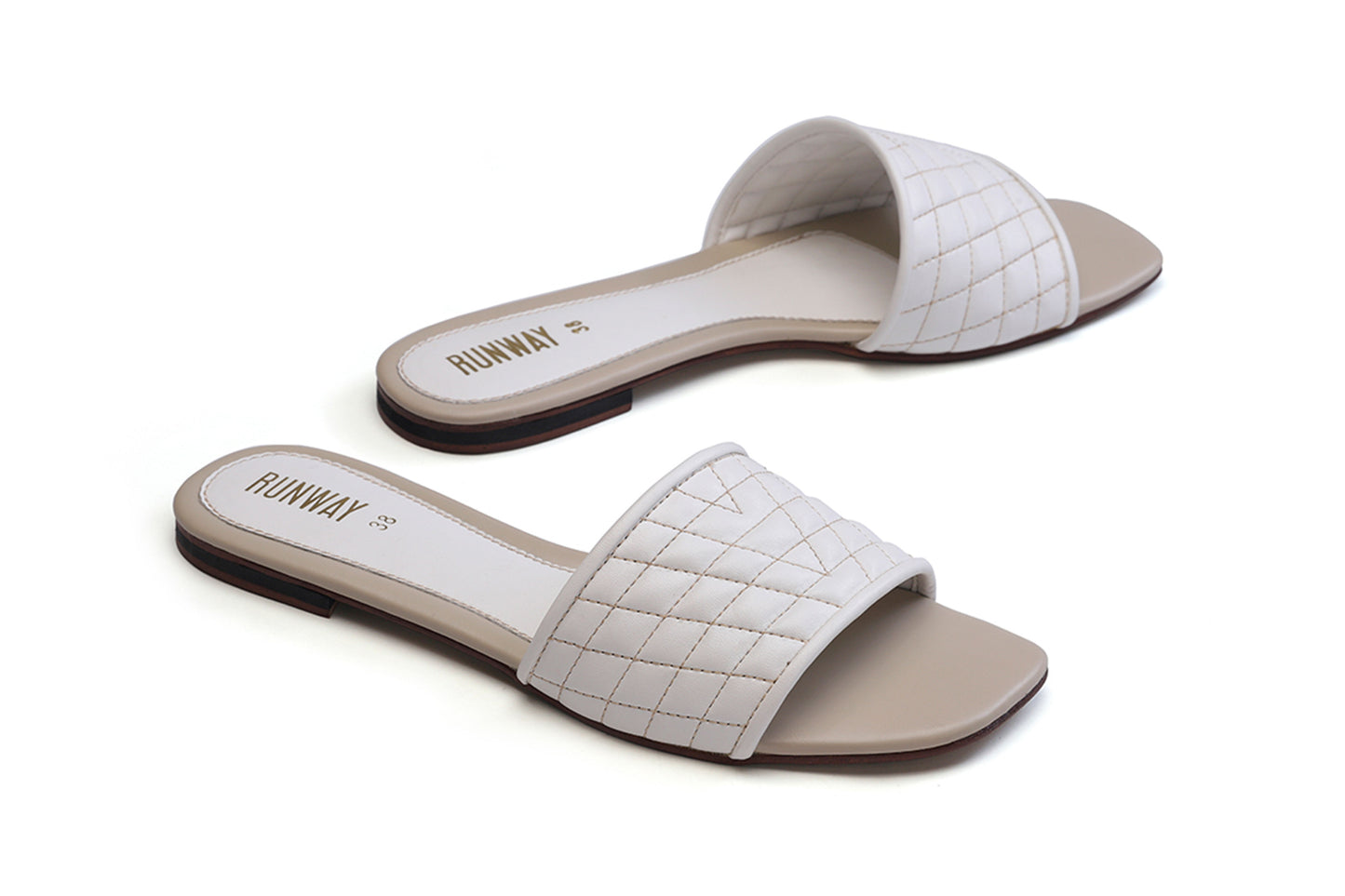 Puffy White Flats
