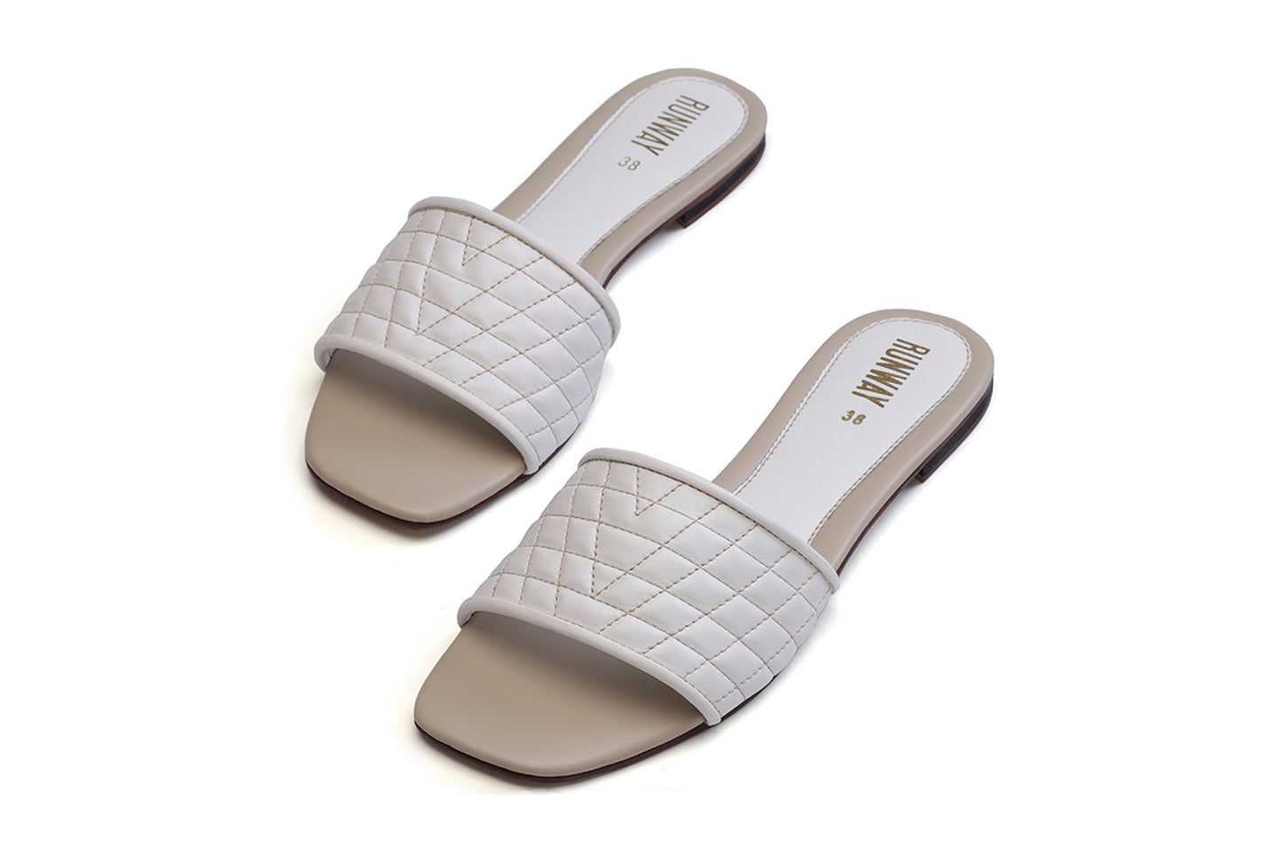 Puffy White Flats