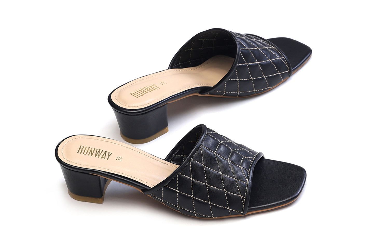 Prismic Black Slip On