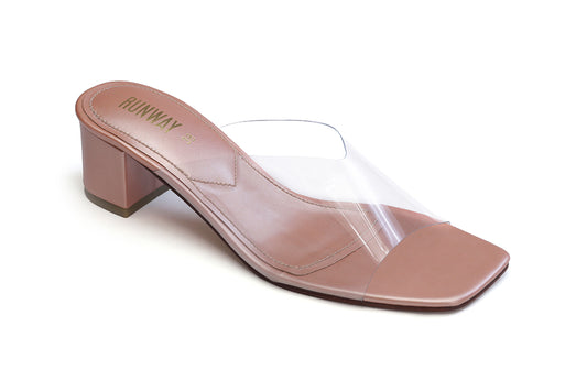 Rose Gold PVC Heels