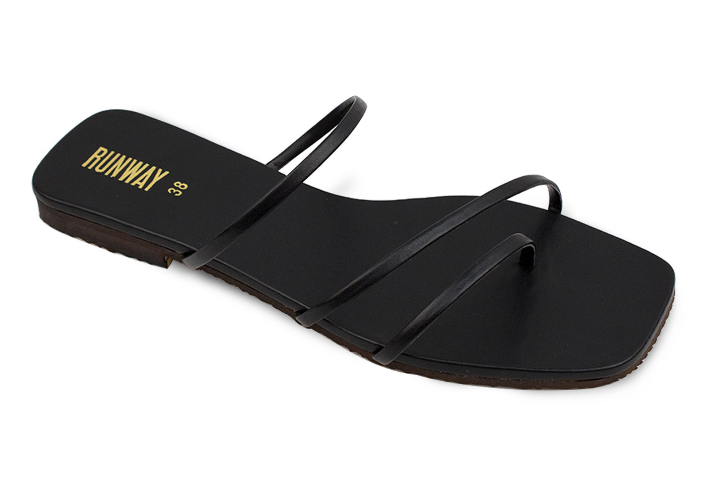 3 Strapped White Slides