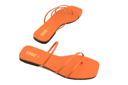 3 Strapped Orange Slides