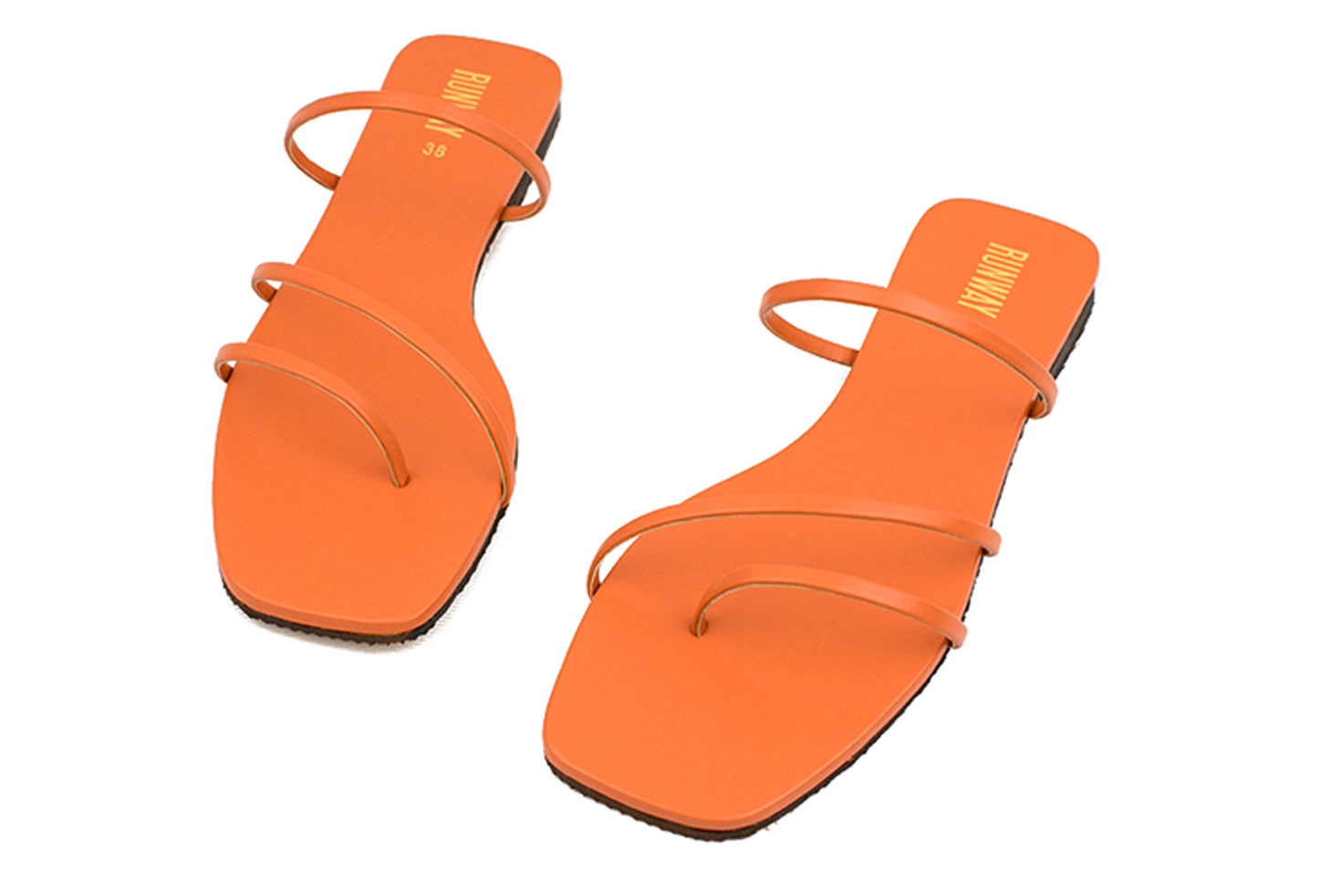3 Strapped Orange Slides